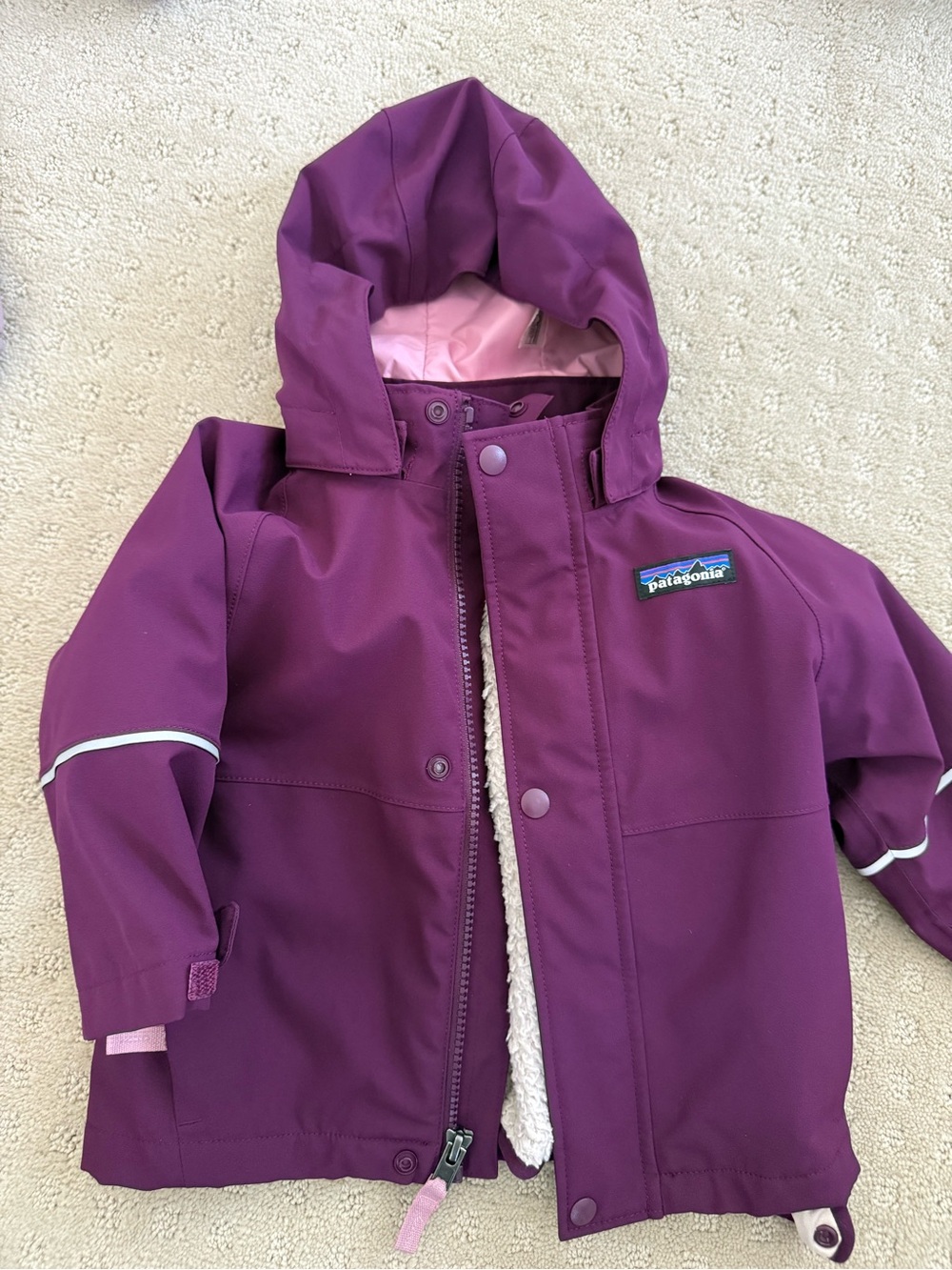 Patagonia Baby All Seasons 3-in-1 Jacket 12-18mos - Purple